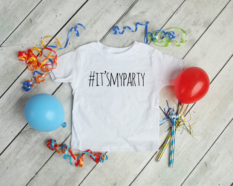 #itsmyparty T-shirt
